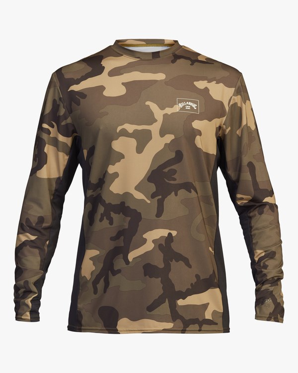 Billabong Arch Mesh UPF 50+ Long Sleeve Rashguard Maskáčové | QUMLNZ-893