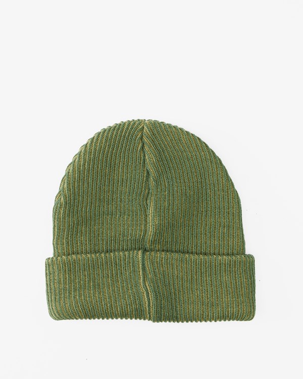 Billabong Arch Patch Knit Beanie Evergreen | FLVJWB-346