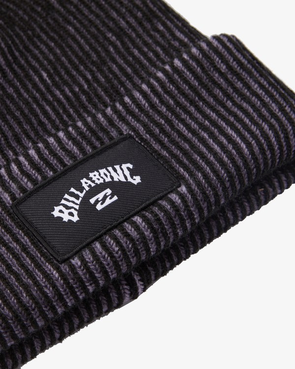 Billabong Arch Patch Knit Beanie Černé | KFZEYG-071