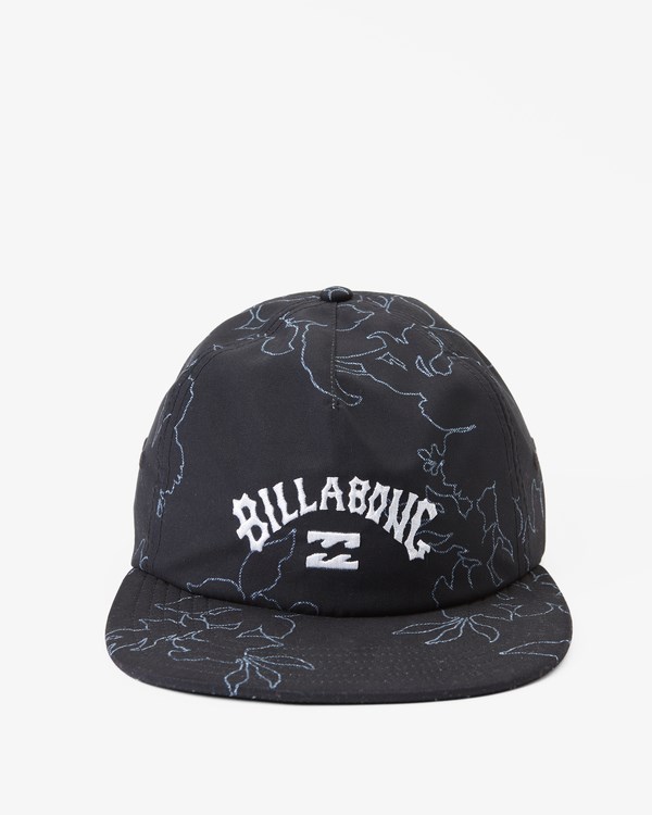 Billabong Arch Team Print Strapback Hat Černé Bílé | RWESPF-294