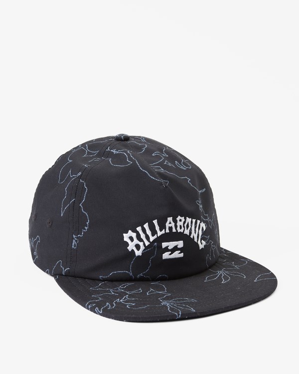 Billabong Arch Team Print Strapback Hat Černé Bílé | RWESPF-294