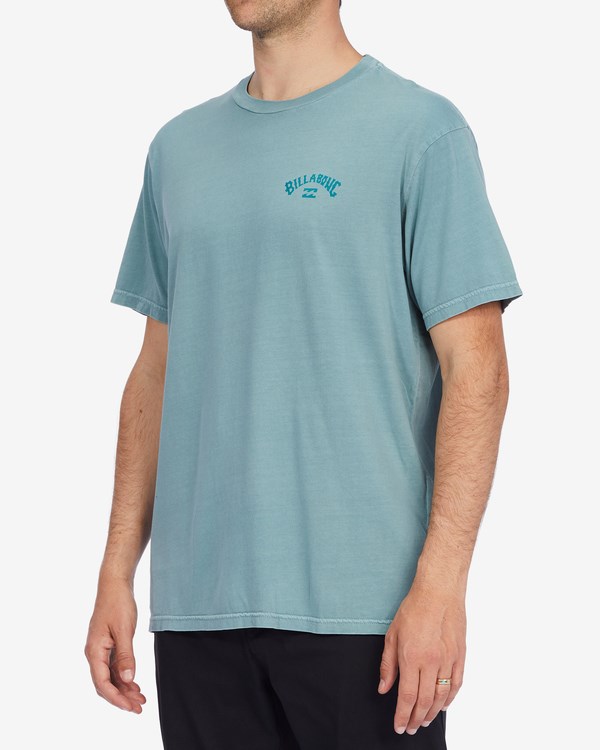 Billabong Archwave Wave Washed Krátké Sleeve T-Shirt Světle | MPHUGY-134