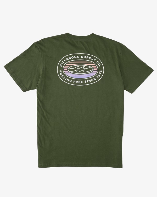 Billabong Arctic Krátké Sleeve T-Shirt Olivy Zelené | GBTXSV-945