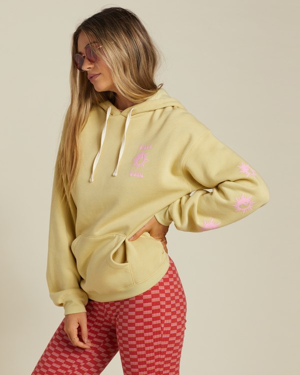 Billabong As Above So Below Grafická Hoodie Faded Cactus | ZCSRKV-946