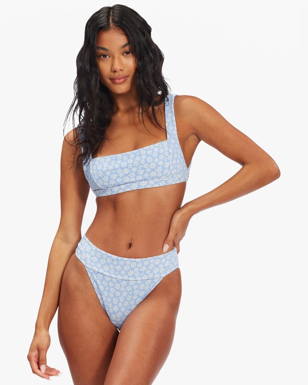 Billabong Away We Go Aruba Bikiny Bottoms Baby Blues | JMVPUC-530