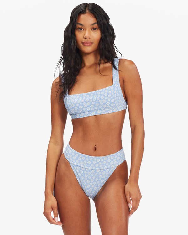 Billabong Away We Go Tank Bikiny Top Baby Blues | NCGVDH-923