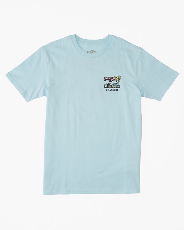 Billabong BBTV Krátké Sleeve T-Shirt Coastal | DFJEOP-326