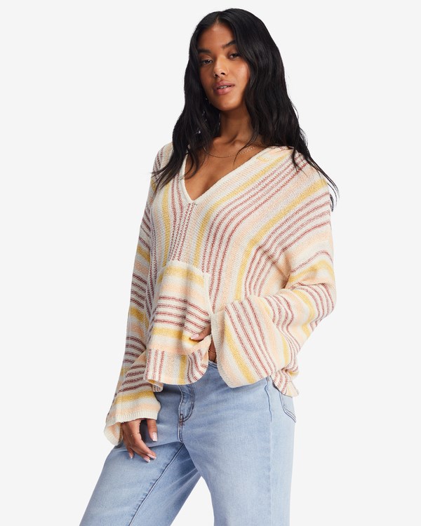 Billabong Baja Beach S Kapucí Svetrové Mellow Daze | IHSPCA-964