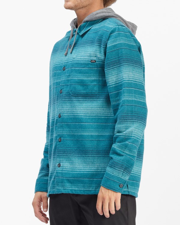 Billabong Baja Cali S Kapucí Flannel Shirt Tmavě | KDJHOL-974