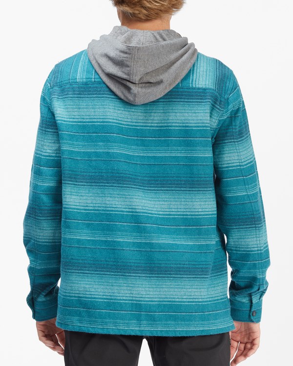 Billabong Baja Cali S Kapucí Flannel Shirt Tmavě | KDJHOL-974