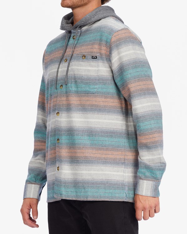 Billabong Baja S Kapucí Flannel Shirt Chino | SMLBWU-542