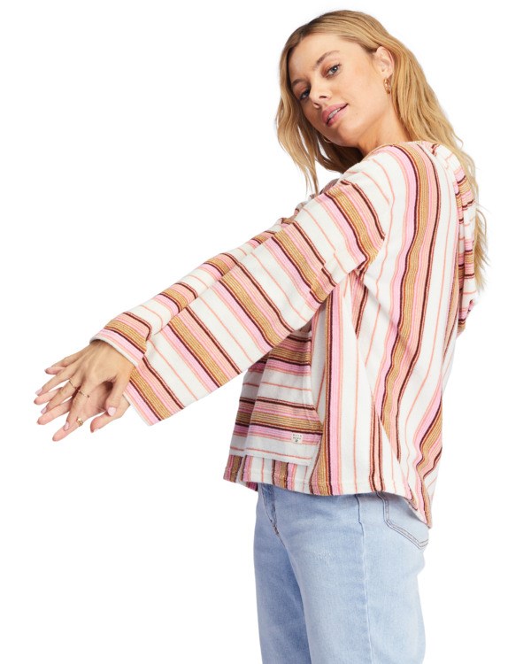 Billabong Baja Sands Pullover Hoodie Bílé | EJPRHY-726