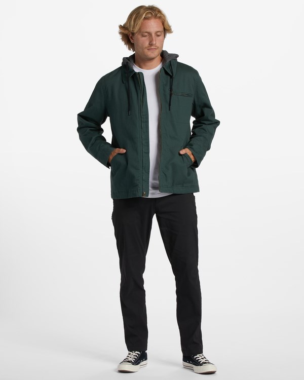 Billabong Barlow S Kapucí Jacket Tmavě | ICZODX-291