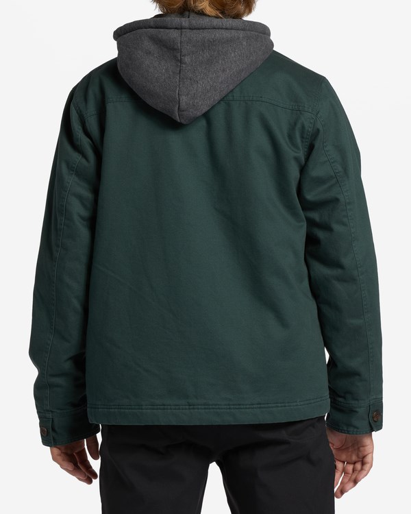 Billabong Barlow S Kapucí Jacket Tmavě | ICZODX-291