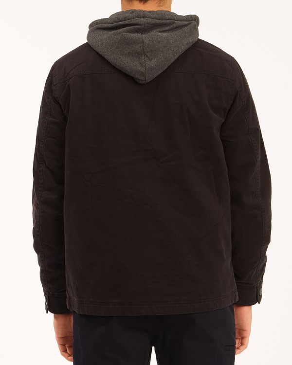 Billabong Barlow S Kapucí Jacket Černé | NZTIHK-265