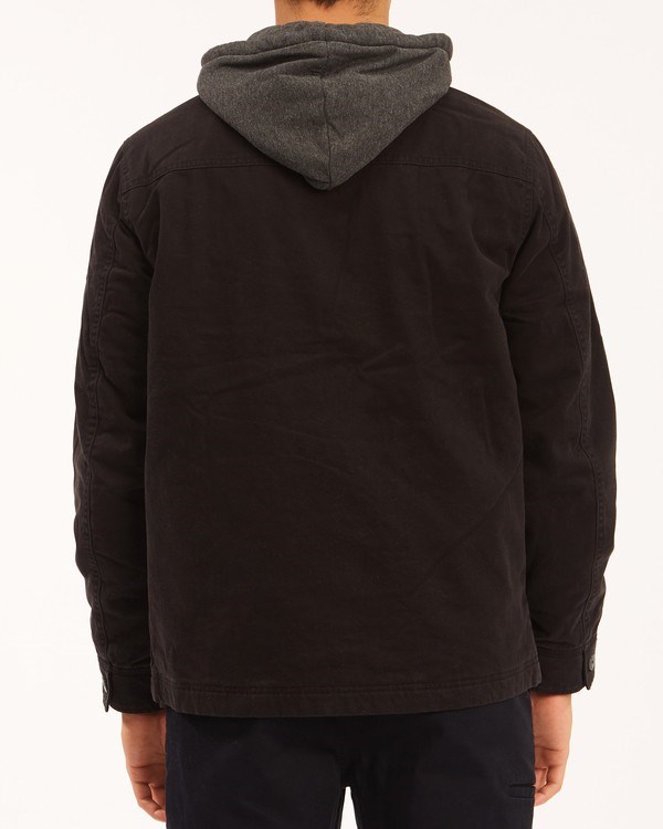 Billabong Barlow S Kapucí Jacket Černé | NZTIHK-265