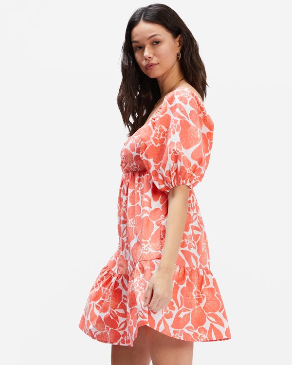 Billabong Be Mine Babydoll Šaty Oranžové | KQSTHD-791