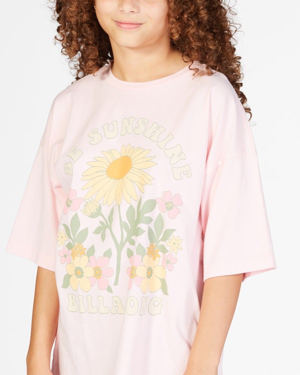 Billabong Be Sunshine Boyfriend T-Shirt Růžové | MGYPOE-398