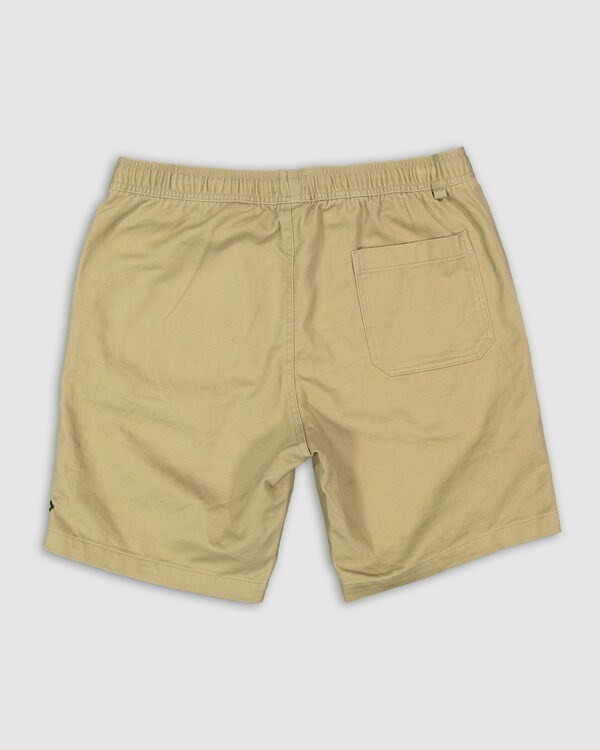 Billabong Beach Days Layback Twill Elastic Pasem Walkshorts 18.5