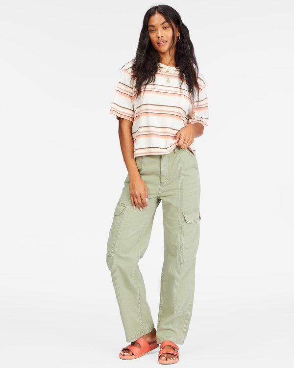 Billabong Beach Street Pocket T-Shirt Ginger | WHDGJN-465
