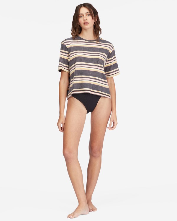Billabong Beach Street Pocket T-Shirt Černé | VISTNL-352