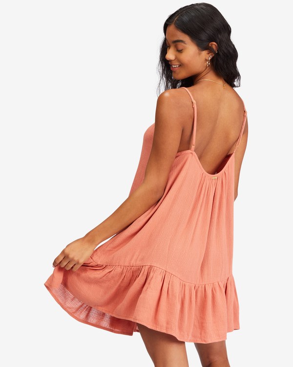 Billabong Beach Vibes Beach Cover-Up Terracotta | VHCNJW-032