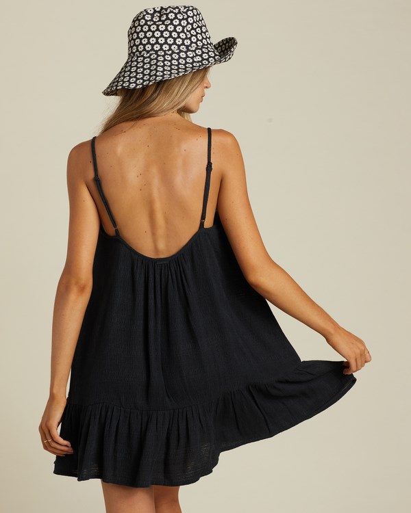 Billabong Beach Vibes Beach Cover-Up Černé | DHMZFC-546