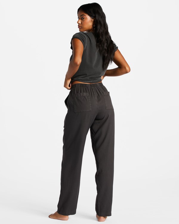 Billabong Beachy Keen Woven Pant Černé | IPDBMZ-860