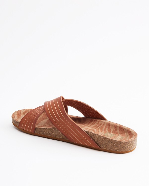 Billabong Bella Vista Double Páskové Sandals Desert Daze | TRNUSQ-840