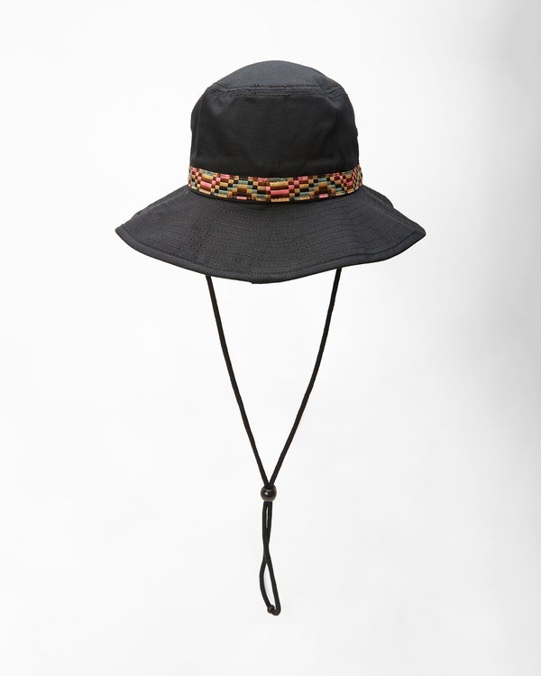 Billabong Big John Print Surf Safari Hat Černé | CXJTBG-864