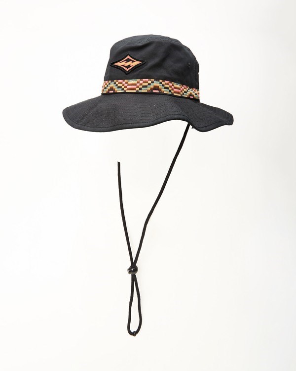Billabong Big John Print Surf Safari Hat Černé | CXJTBG-864