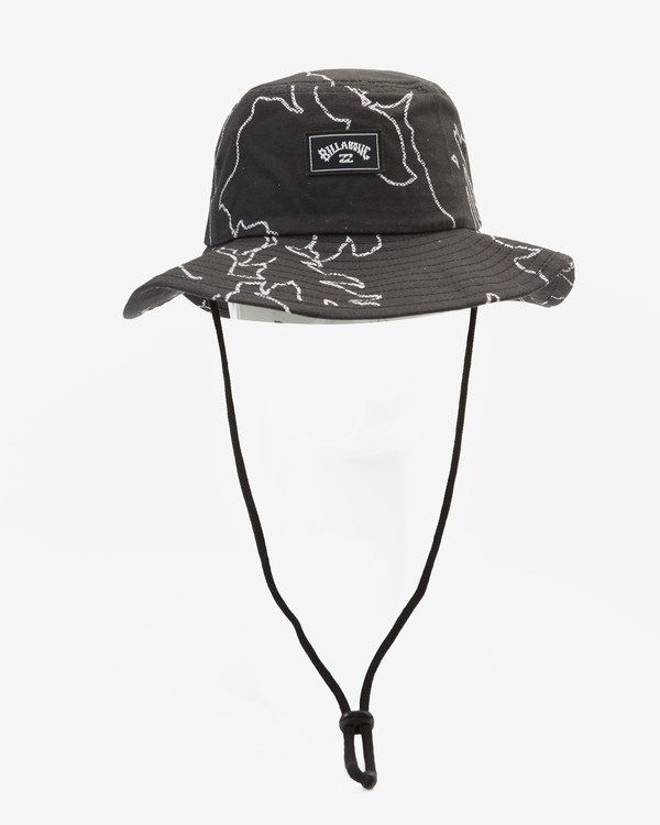 Billabong Big John Print Surf Safari Hat Černé Bílé | LMUVCT-580