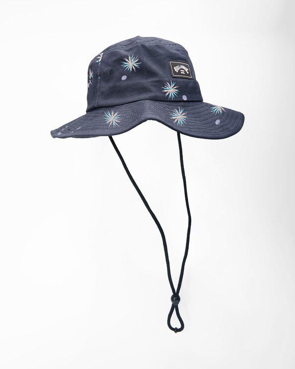 Billabong Big John Print Surf Safari Hat Tmavě Blankyt | NSVWLJ-752