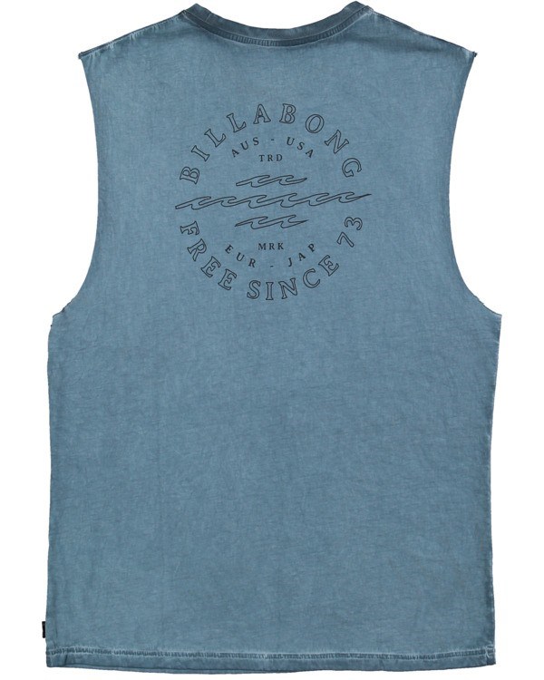 Billabong Big Wave Dan Mu Muscle Tank Top Marine | CRBQEW-685