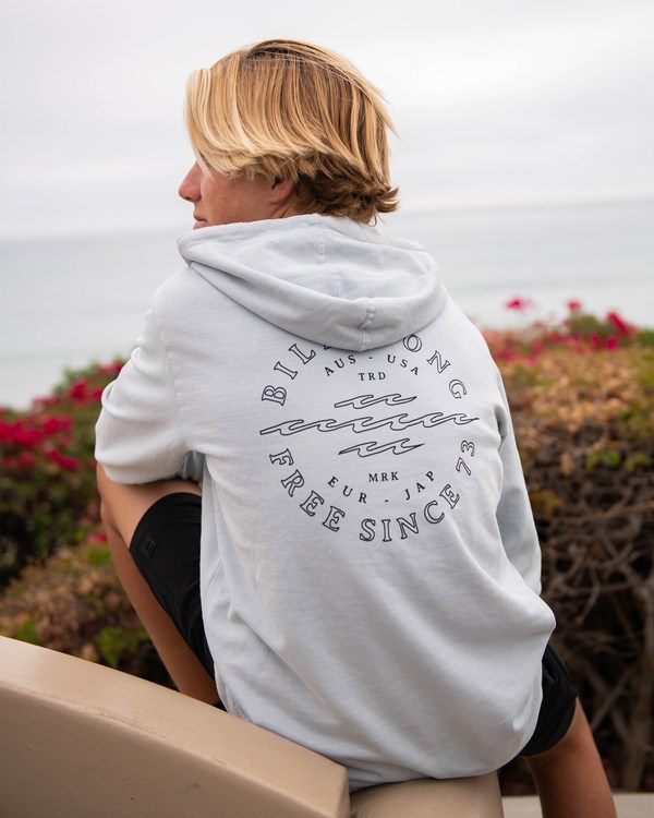 Billabong Big Wave Dan Pullover Hoodie Blankyt | JUXKFB-709