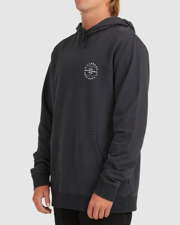 Billabong Big Wave Dan Pullover Hoodie Černé | KRMZTD-716