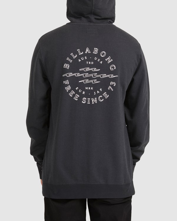 Billabong Big Wave Dan Pullover Hoodie Černé | KRMZTD-716