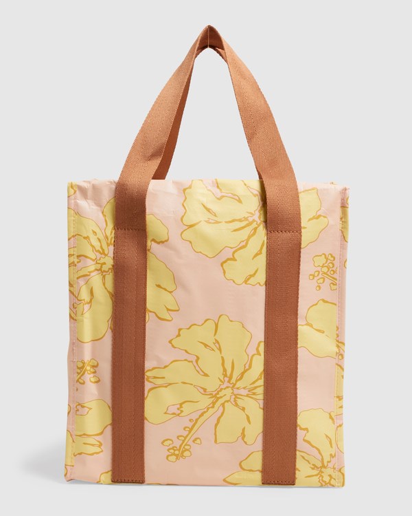 Billabong Billabong X Kollab Faux-Læder Cooler Bag Peach | SVDITL-897