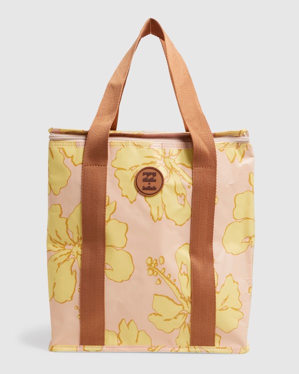 Billabong Billabong X Kollab Faux-Læder Cooler Bag Peach | SVDITL-897