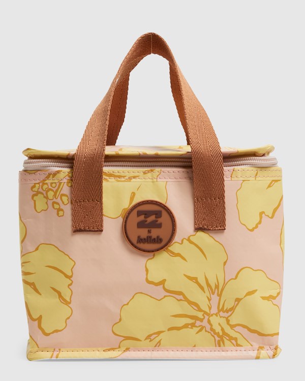 Billabong Billabong X Kollab Faux-Læder Lunch Box Peach | XBZQLS-896