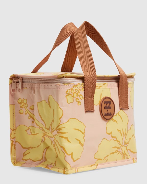 Billabong Billabong X Kollab Faux-Læder Lunch Box Peach | XBZQLS-896