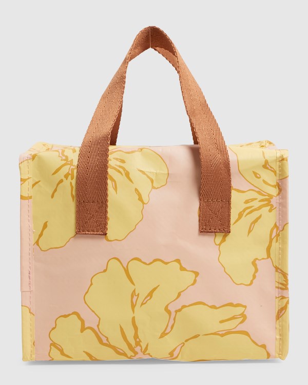 Billabong Billabong X Kollab Faux-Læder Lunch Box Peach | XBZQLS-896