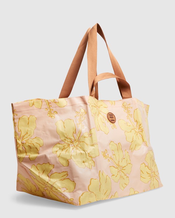 Billabong Billabong X Kollab Oversized Beach Bag Peach | PVSDRZ-341