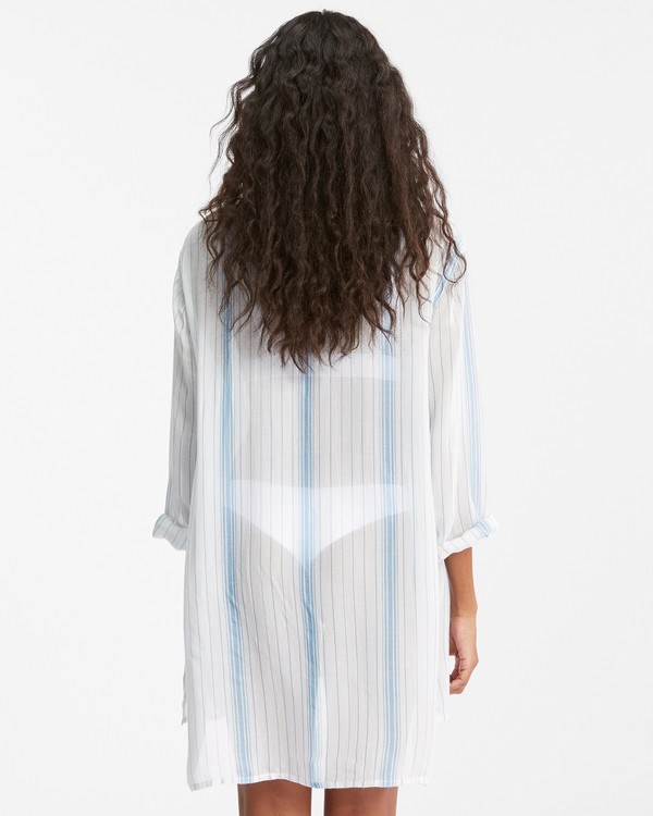 Billabong Blue Skies Mini Beach Cover-Up Blankyt | IJKOMV-168