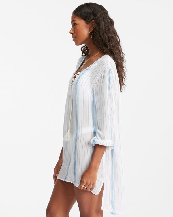 Billabong Blue Skies Mini Beach Cover-Up Blankyt | IJKOMV-168