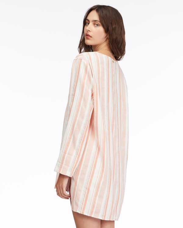 Billabong Blue Skies Mini Beach Cover-Up Terracotta | OHLVYW-865
