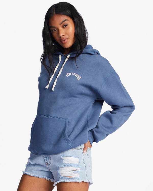 Billabong Bon Voyage Grafická Hoodie Indigo | VULGKS-246