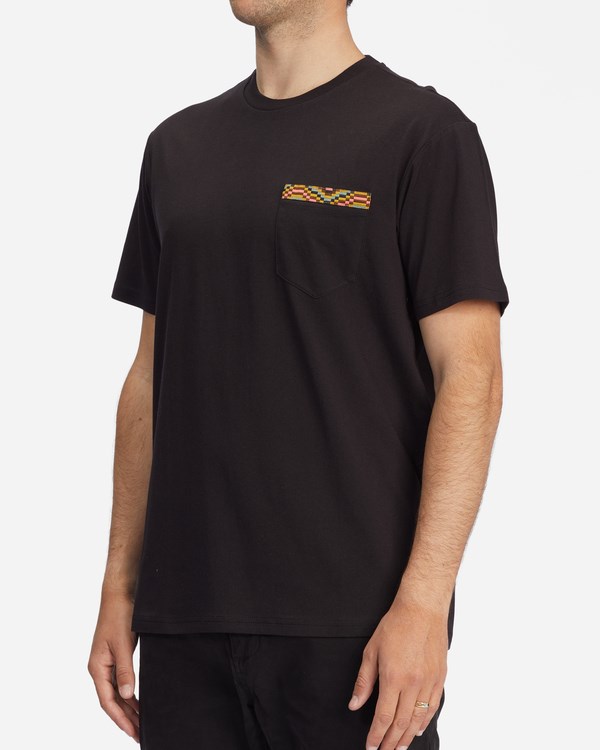 Billabong Brainwave Pocket T-Shirt Černé | EULBPF-239