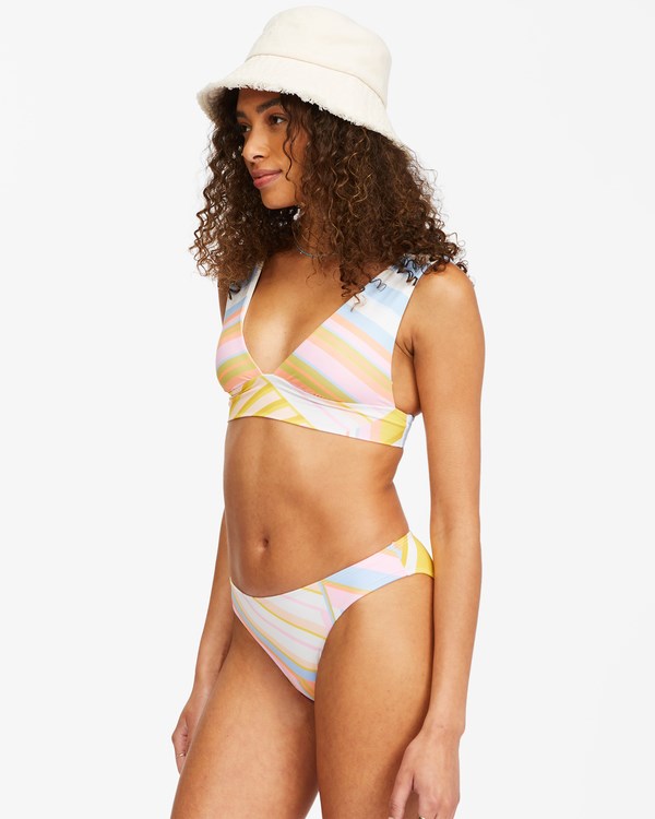 Billabong Break Of Dawn Plunge Bikiny Top Multi | ZTWAMX-601