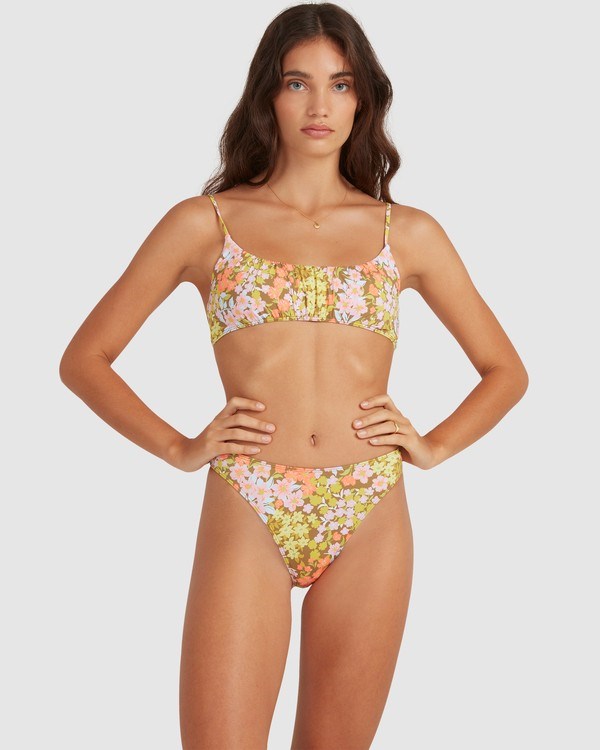 Billabong Bring On The Bliss Bralette Bikiny Top Multi | BVKRHP-948